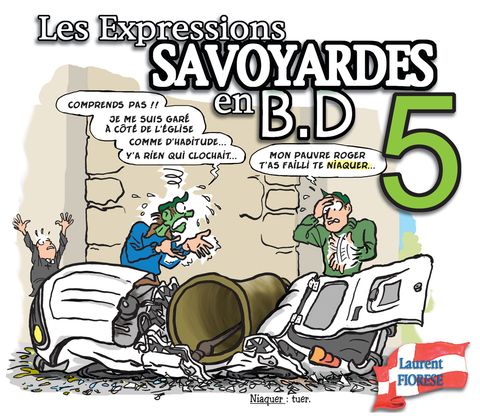 Couverture de l'album Les Expressions Savoyardes en BD