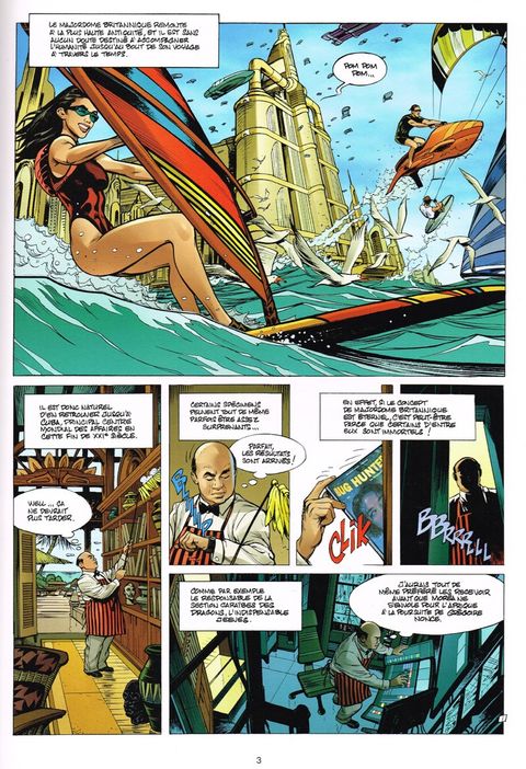 Aperçu de l'album Moréa tome 5 - La Brûlure des Ténèbres