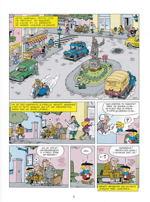 Aperçu de l'album Benoît Brisefer tome 11 - Le secret d'Églantine