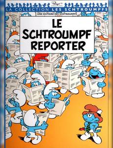 Couverture de l'album Le Schtroumpf reporter
