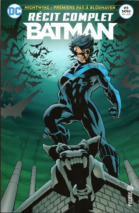Couverture de l'album Nightwing : Premiers pas à Blüdhaven