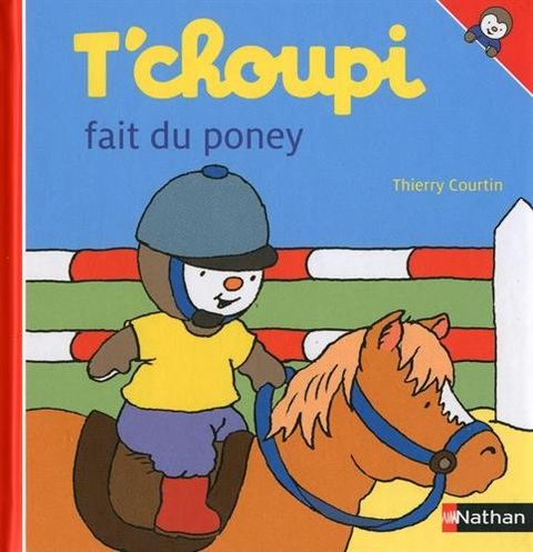 Couverture de l'album T'choupi fait du poney