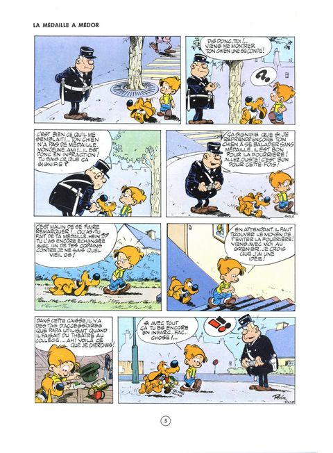 Aperçu de l'album Boule et Bill ( France Loisirs) tome 9 - Une vie de chien !