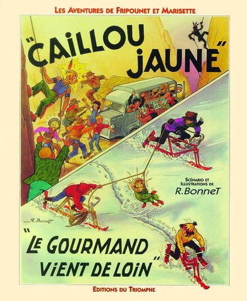 Couverture de l'album Caillou Jaune - le Gourmand Vient de Loin
