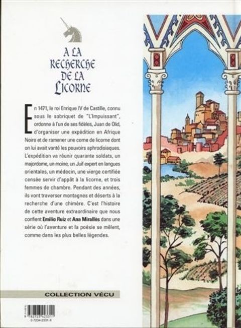 Aperçu de l'album À la recherche de la Licorne tome 1 - La Blessure et le Baume