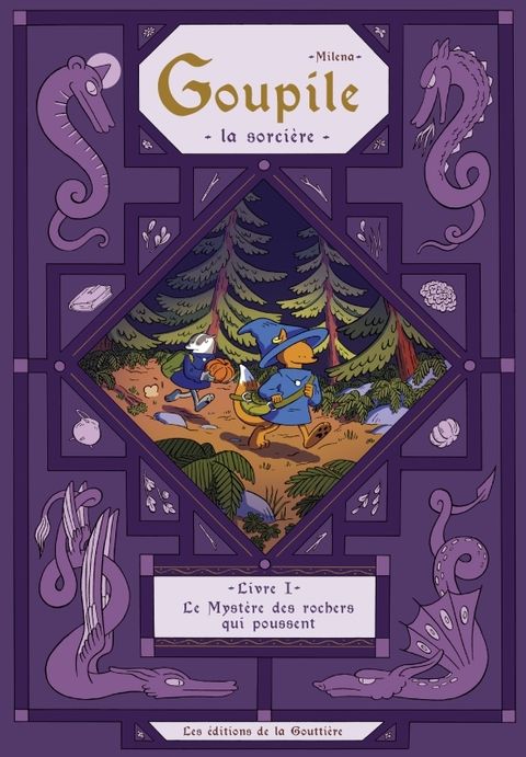 Couverture de l'album Le Mystère des rochers qui poussent