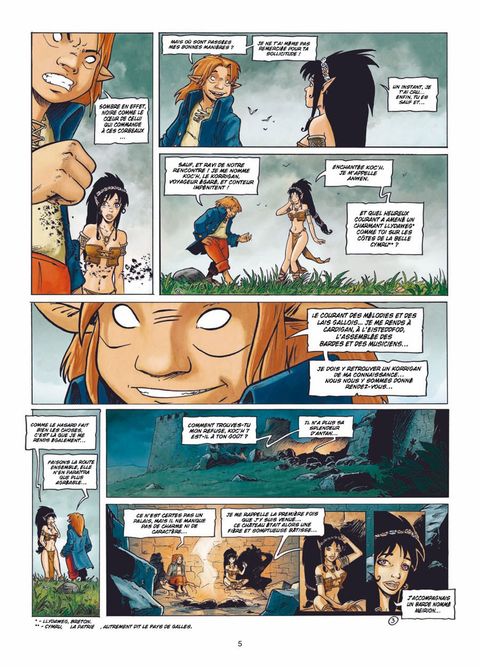 Aperçu de l'album Les Contes du Korrigan tome 7 - L'Assemblée des Bardes