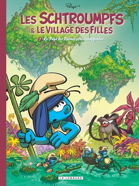 Couverture de l'album Le Pays des Pierres schtroumpfantes