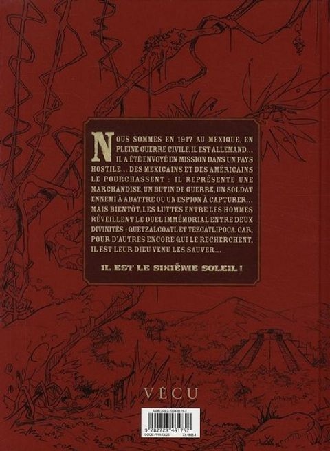 Aperçu de l'album Le Sixième Soleil tome 1 - Tezcatlipoca