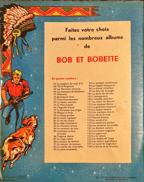Aperçu de l'album Bessy tome 82 - Le shérif en détresse