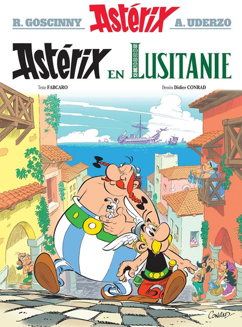 Couverture de l'album Astérix en Lusitanie