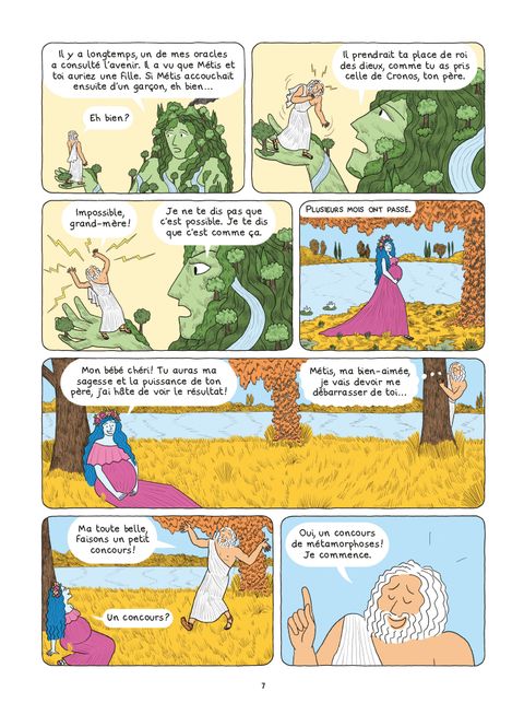 Aperçu de l'album La Mythologie en Bd tome 14 - Athéna