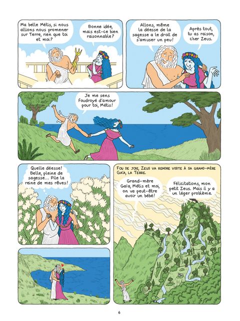 Aperçu de l'album La Mythologie en Bd tome 14 - Athéna