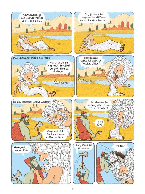 Aperçu de l'album La Mythologie en Bd tome 14 - Athéna