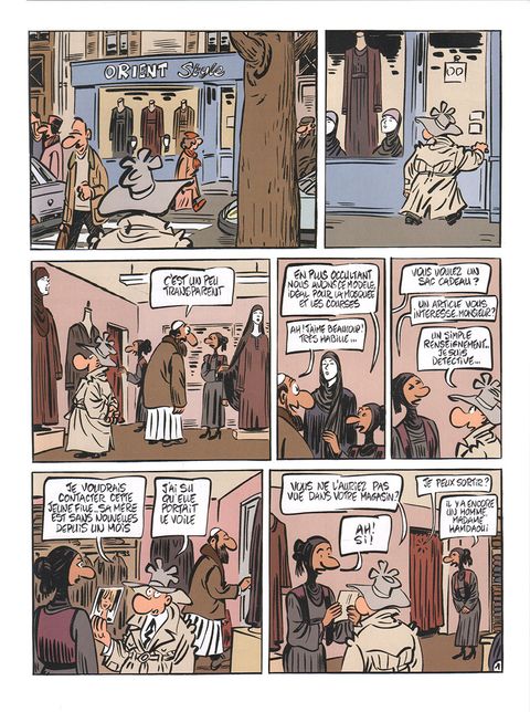 Aperçu de l'album Jack Palmer tome 13 - L'Affaire du Voile