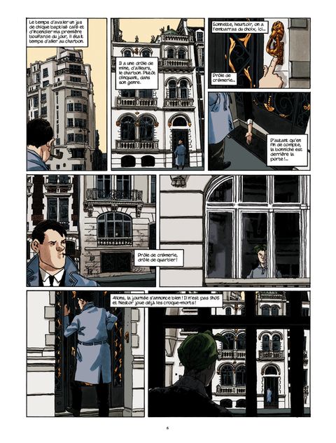Aperçu de l'album Nestor Burma tome 7 - L'envahissant cadavre de la plaine monceau 