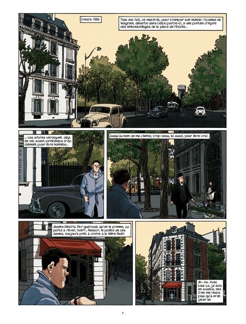 Aperçu de l'album Nestor Burma tome 7 - L'envahissant cadavre de la plaine monceau 