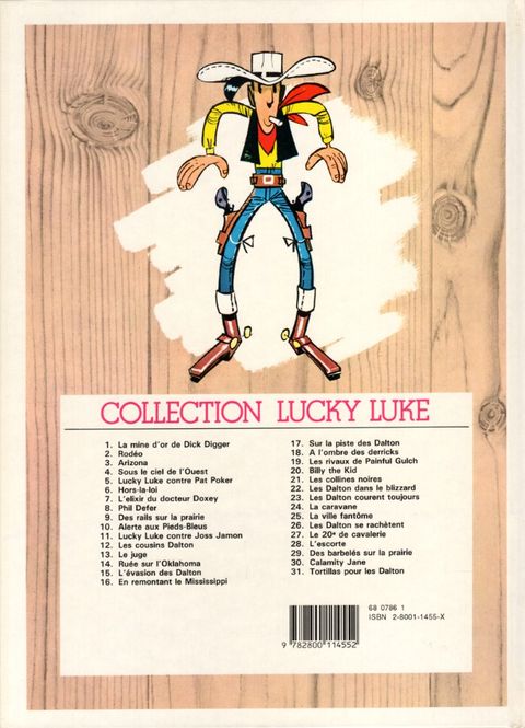 Aperçu de l'album Lucky Luke (Dupuis) tome 15 - L'Evasion des Dalton