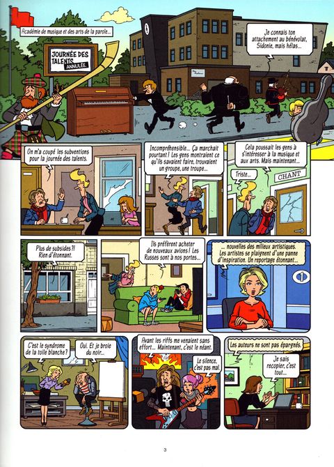 Aperçu de l'album Bob et Bobette tome 383 - La lyre silencieuse
