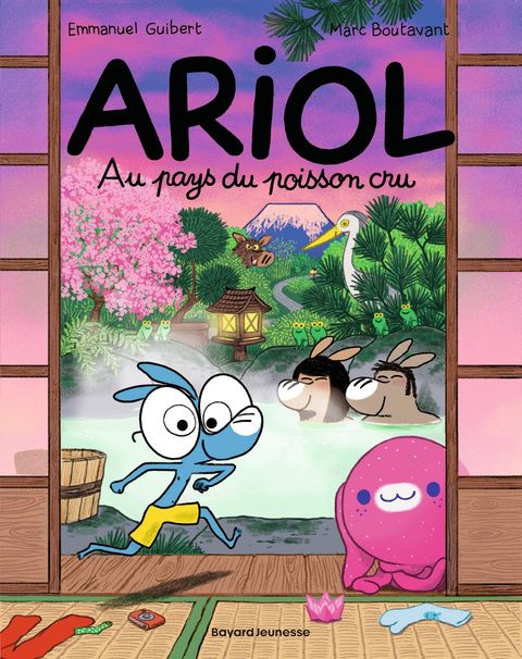 Couverture de l'album Ariol au pays du poisson cru