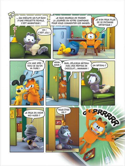 Aperçu de l'album Garfield & Cie tome 4 - Chahut de Noël