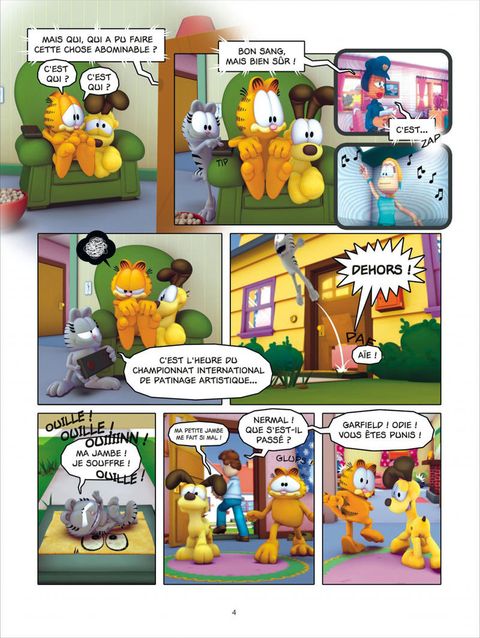 Aperçu de l'album Garfield & Cie tome 4 - Chahut de Noël