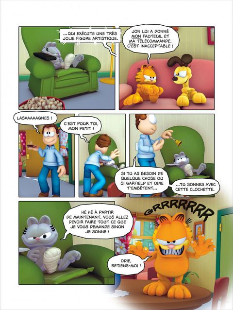 Aperçu de l'album Garfield & Cie tome 4 - Chahut de Noël