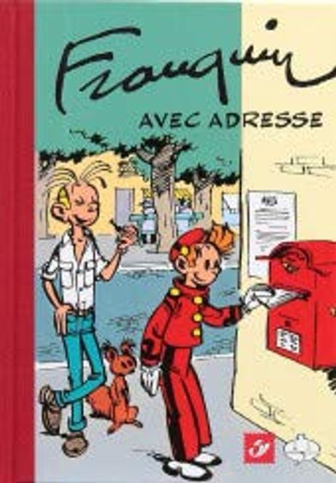 Couverture de l'album Franquin avec adresse
