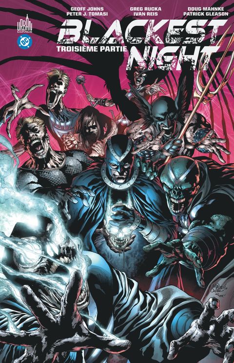 Couverture de l'album Green Lantern : Blackest Night (2009)