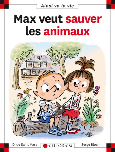 Couverture de l'album Max veut sauver les animaux