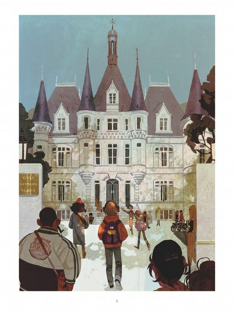 Aperçu de l'album La Bibliothèque des vampires tome 1 - La Bibliothèque des vampires