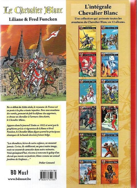 Aperçu de l'album Le Chevalier Blanc tome 1 - Chevalier Blanc 