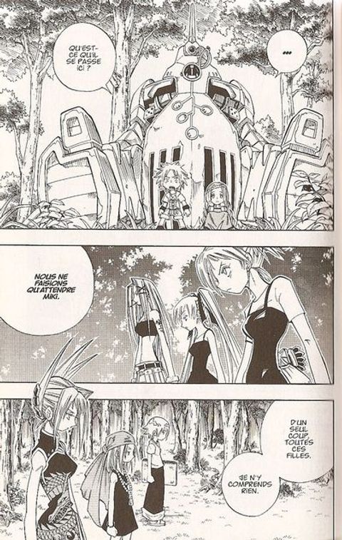 Aperçu de l'album Shaman King tome 18