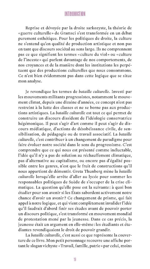 Aperçu de l'album La Bataille culturelle