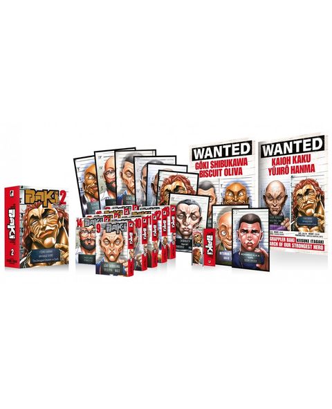 Aperçu de l'album New Grappler Baki - Coffret Collector tome 2 - Tomes 9 à 17