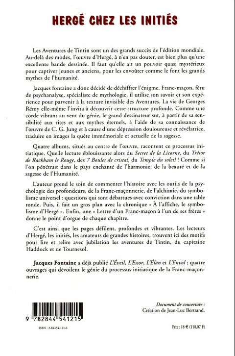 Aperçu de l'album Hergé - Auteur tome 2001 - Hergé chez les initiés
