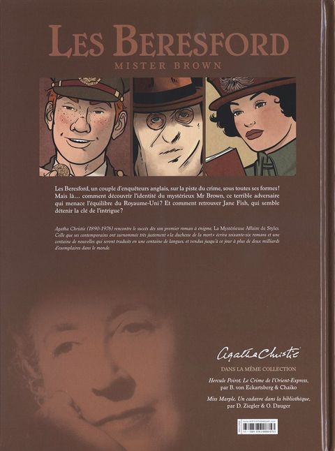 Aperçu de l'album Agatha Christie tome 3 - Les Beresford - Mister Brown