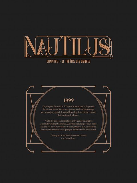 Aperçu de l'album Nautilus tome 1 - Le théâtre des ombres