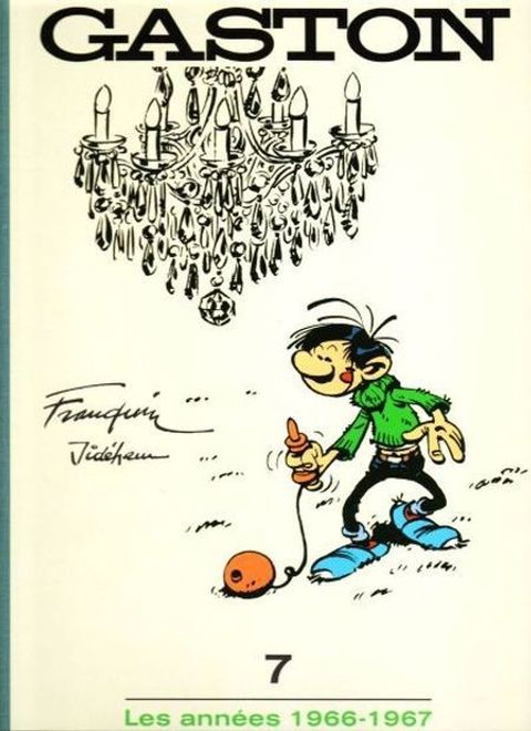 Couverture de l'album Gaston - L'âge d'or de Gaston (Le Soir) 7. Les années 1966-1967