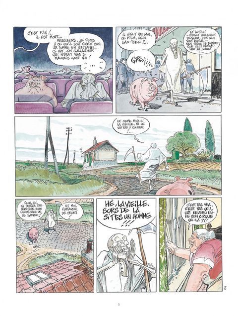 Aperçu de l'album Les Aventures de la Mort et Lao-Tseu tome 4 - L'Irrésistible Besoin d'Exister