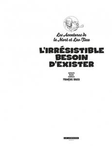 Aperçu 3 de l'album Les Aventures de la Mort et Lao-Tseu tome 4 - L'Irrésistible Besoin d'Exister