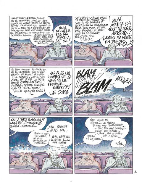 Aperçu de l'album Les Aventures de la Mort et Lao-Tseu tome 4 - L'Irrésistible Besoin d'Exister