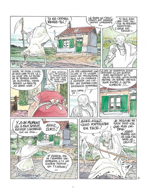 Aperçu de l'album Les Aventures de la Mort et Lao-Tseu tome 4 - L'Irrésistible Besoin d'Exister