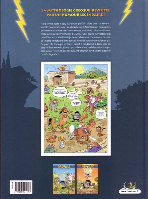 Aperçu de l'album Les Petits Mythos tome 2 - Le Grand Icare