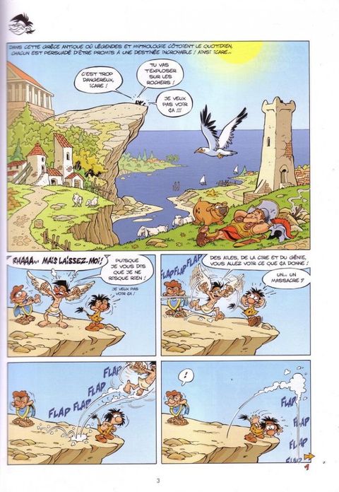 Aperçu de l'album Les Petits Mythos tome 2 - Le Grand Icare