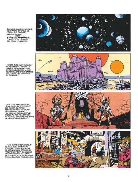 Aperçu de l'album Valérian tome 2 - L'empire des mille planètes