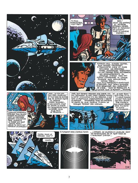 Aperçu de l'album Valérian tome 2 - L'empire des mille planètes