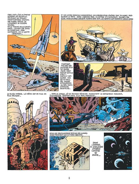 Aperçu de l'album Valérian tome 2 - L'empire des mille planètes