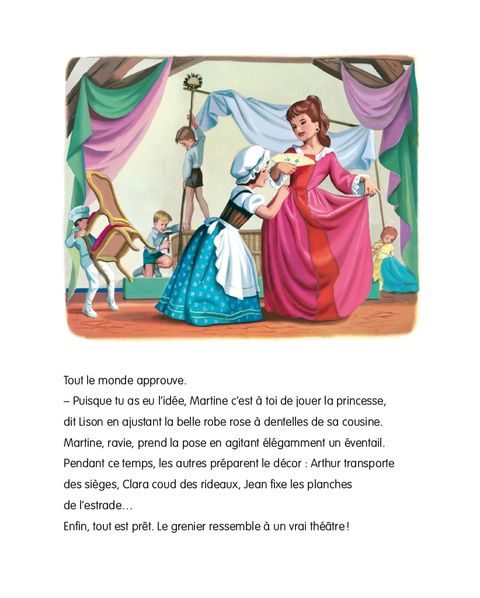 Aperçu de l'album Martine tome 7 - Martine fait du théâtre