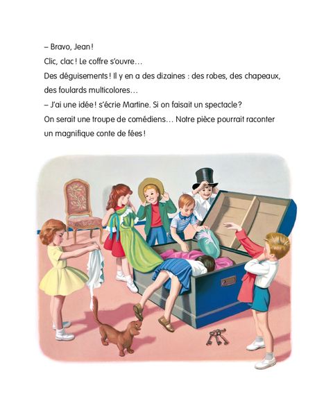 Aperçu de l'album Martine tome 7 - Martine fait du théâtre